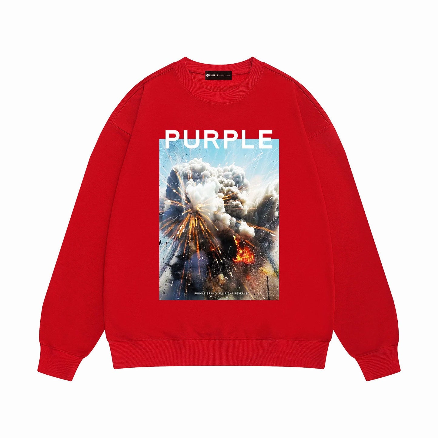 KULT Purple Brand Sweatshirt
